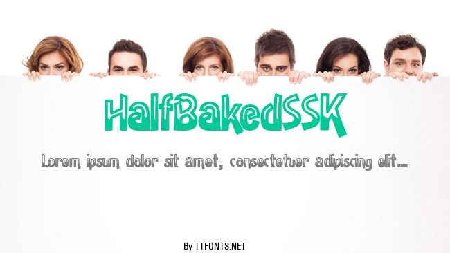 HalfBakedSSK example